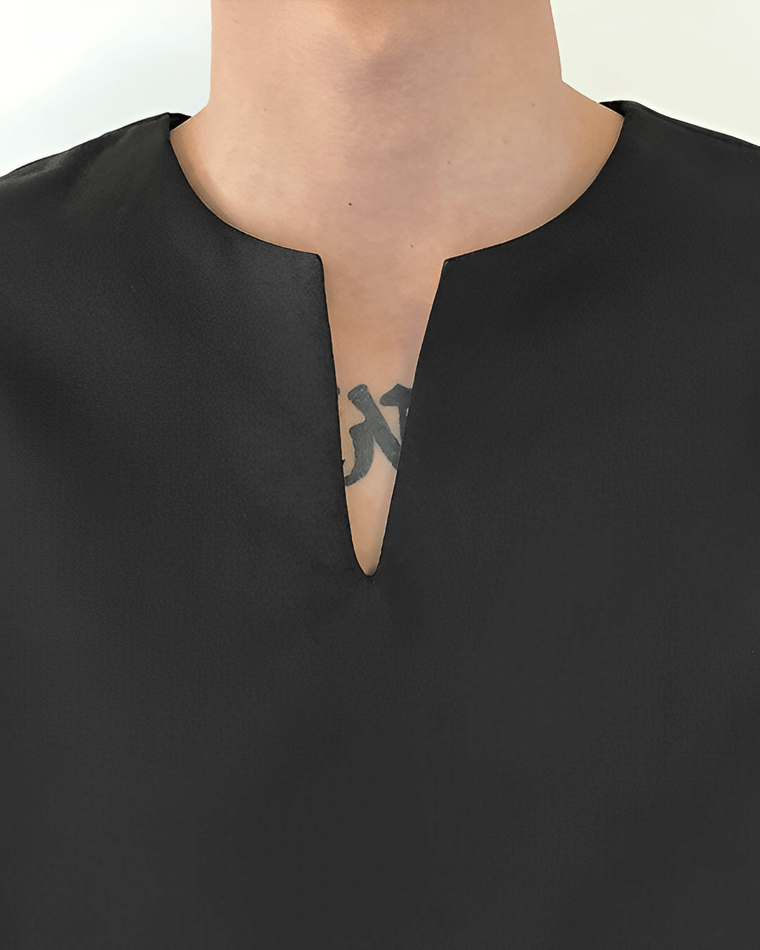 V -neck siphon shirt