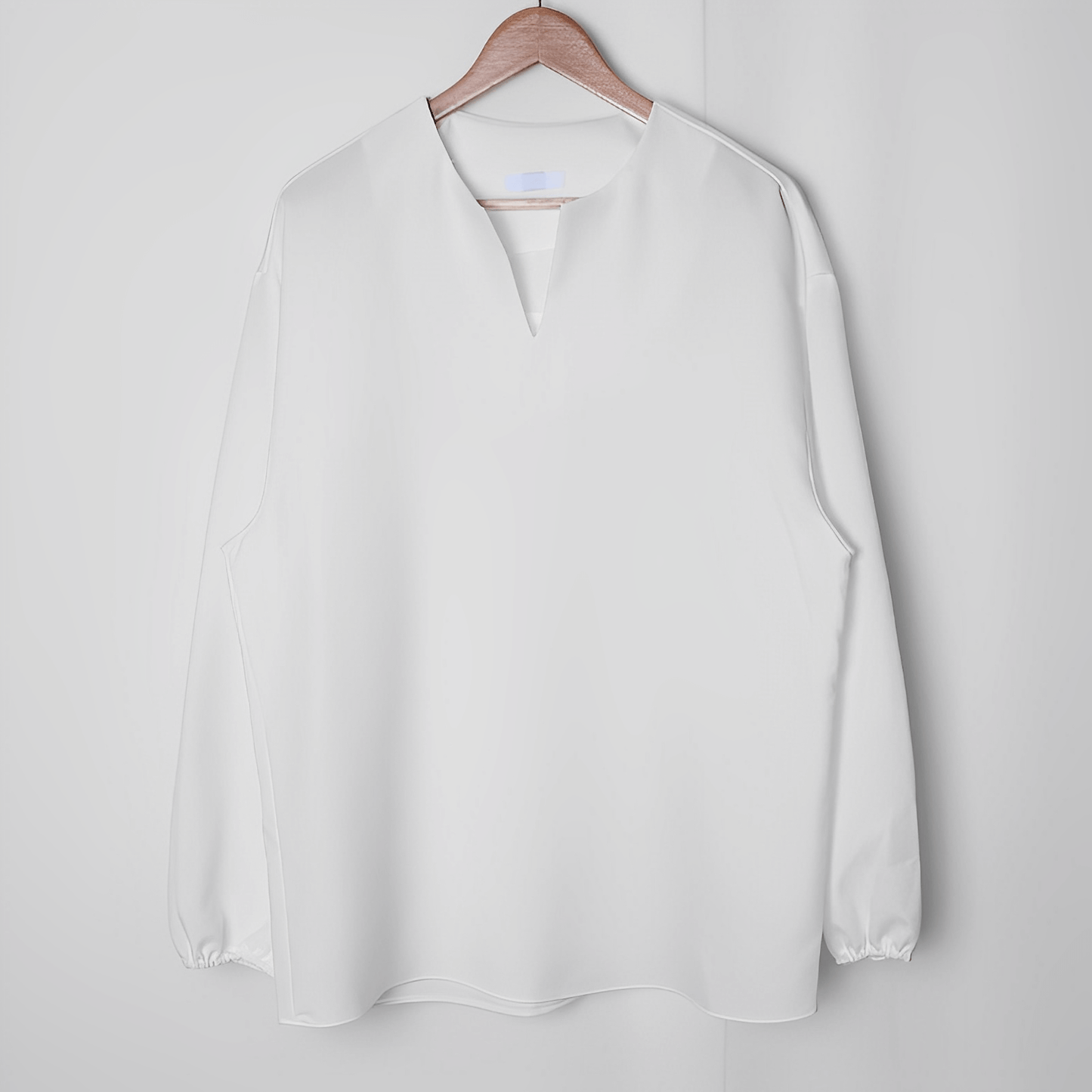 V -neck siphon shirt