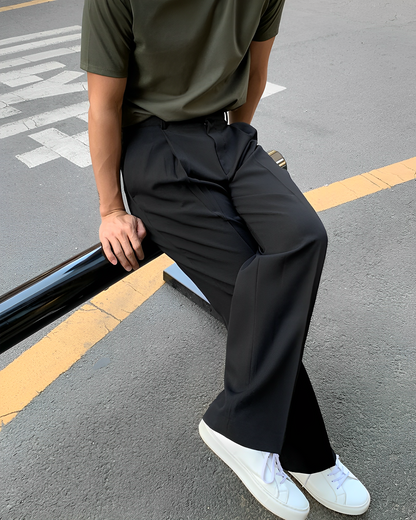 Casual straight pants