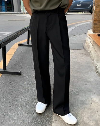 Casual straight pants