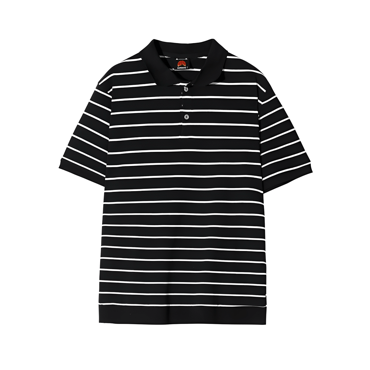 Border polo shirt