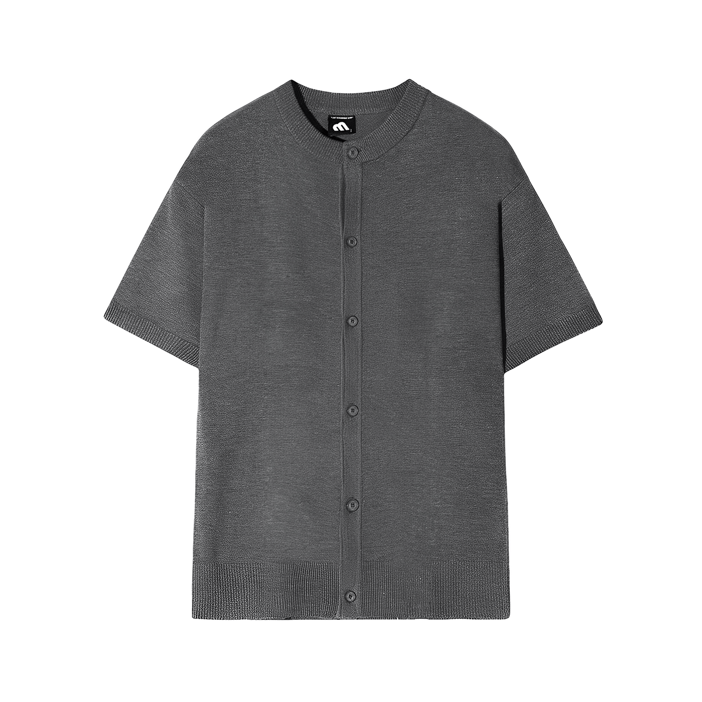 sleeved knit T -shirt